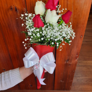 Mini Buquê de Rosas